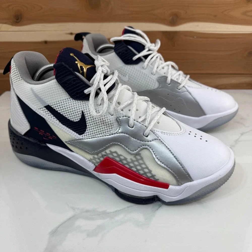 Nike Air Jordan Zoom 92 USA Olympic Basketball Shoes CK9183 101 Men's Size‎ 10.5